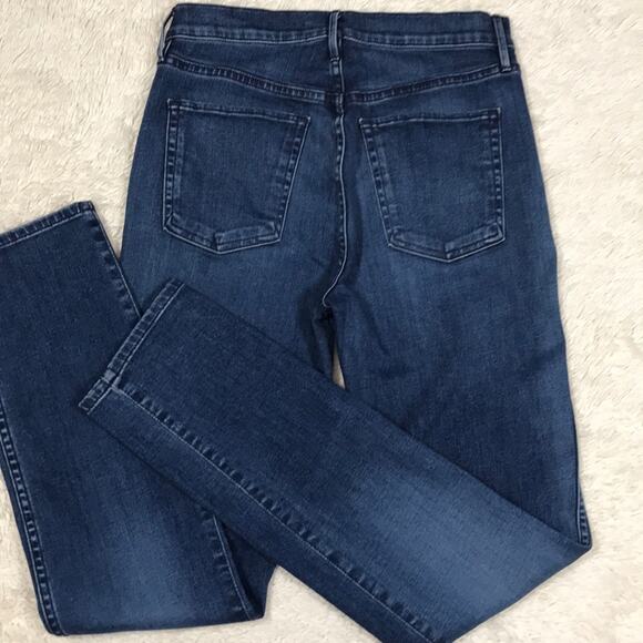 3x1 Straight Leg Authentic High Rise Denim Jean in Lex Dark Wash 26 / 2 - Picture 4 of 9